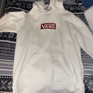 Vans White Hoodie